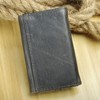 Le'aokuu Men's Genuine Leather Wallet Small Key Case Key Case