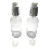 Meliars Frasco 60 Ml Cristal Dosificador Plata ( 20 Piezas)