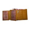 Combination Wallet for Men and Women, Unisex, High-Quality Leather Credit