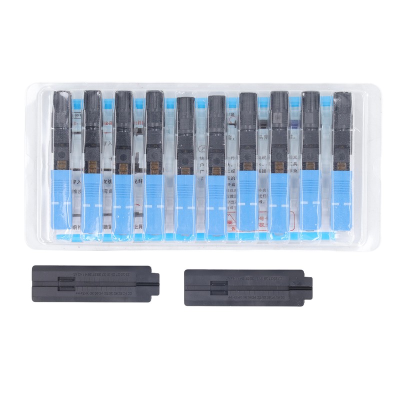 100Pcs Fiber Optic Connector Kit Embedded Type Fiber Optic Fast