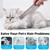 Dog Comb & Cat Comb, Stainless Steel Pet Comb, Gently