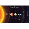 Palace Learning Solar System Poster for Kids [Long] (LAMINATED, 18"