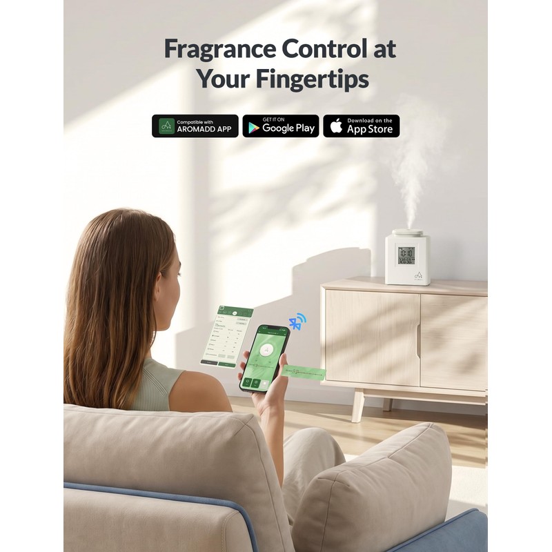 Aromadd U4 Smart HVAC Scent Diffuser for Home – 3000