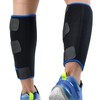 Odoland Calf Support Muscle Fibre Tear, Adjustable Calf Support Sports