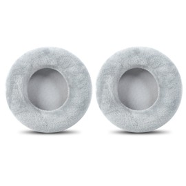 V2 Earpads Replacement Velour Memory Foam Ear Pads Cushion Cover Compatible with SteelSeries Siberia V1, Siberia V2, Siberia V3 Prism Gaming Headphones (Grey)