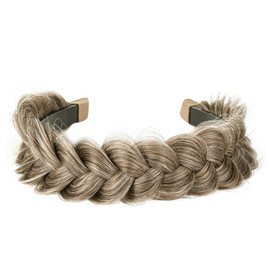 TOECWEGR Braided Headband WithTooth Wide Braid Messy Hair Hoop WomenFashion Hair Accessories (DS125)