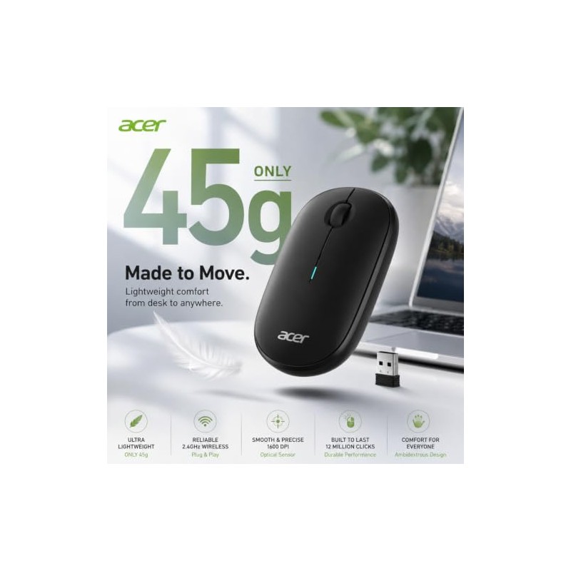 Acer AMR100 Mouse Inalámbrico