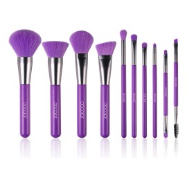 Docolor Juego De Pinceles Para Ojos De 10 Piezas