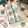 Heigble 12 Set Christmas Thank You Ornaments Bulk Scent Sachets