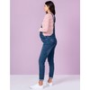 Seraphine TRAVIS Women's Maternity Denim Overalls, blue