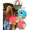 Christmas Gift Bags, 8PC Christmas Tote Bags with Handles, Reusable