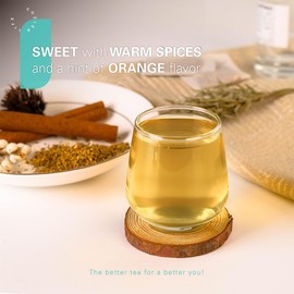 WT WEETEE Licorice Spice Herbal Tea Bags, 2g x 80 Counts, Sweet with Warming Spices Tea Includes Licorice Root, Ginger, Clove, Cinnamon & More, Natural Caffeine-free