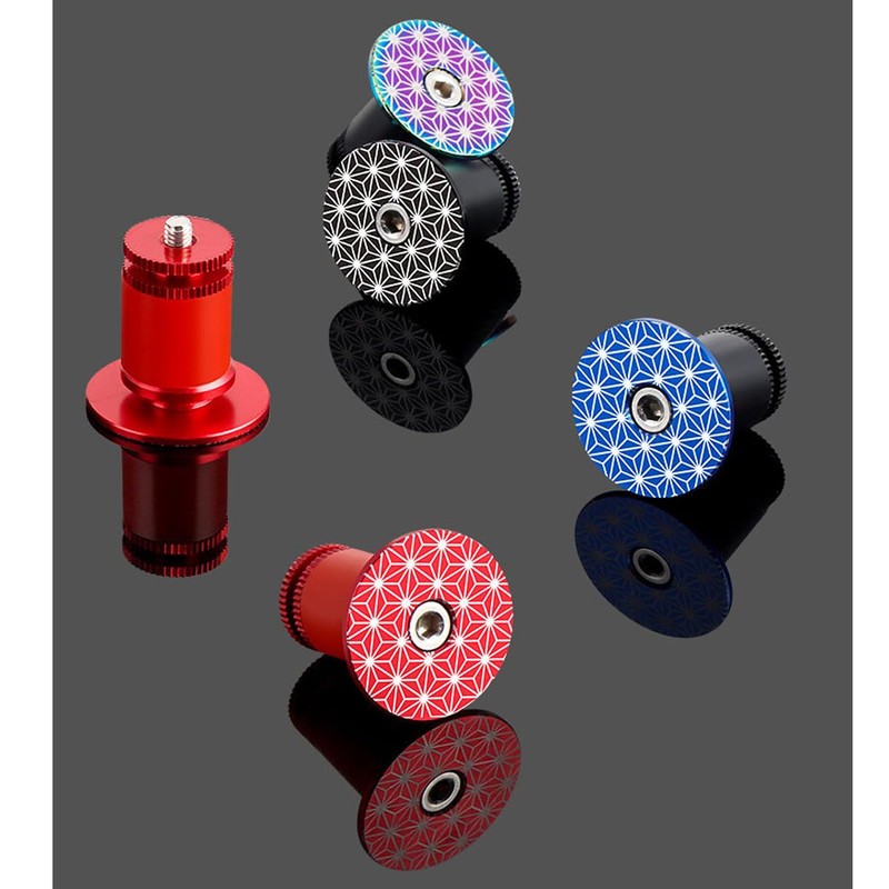 HOUSON Aluminum Handlebar End Caps - Bicycle Plugs for Mountain