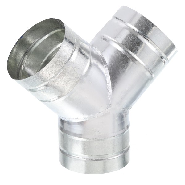 PATIKIL 4 Inch 3 Way Duct Splitter, Y Connector Air