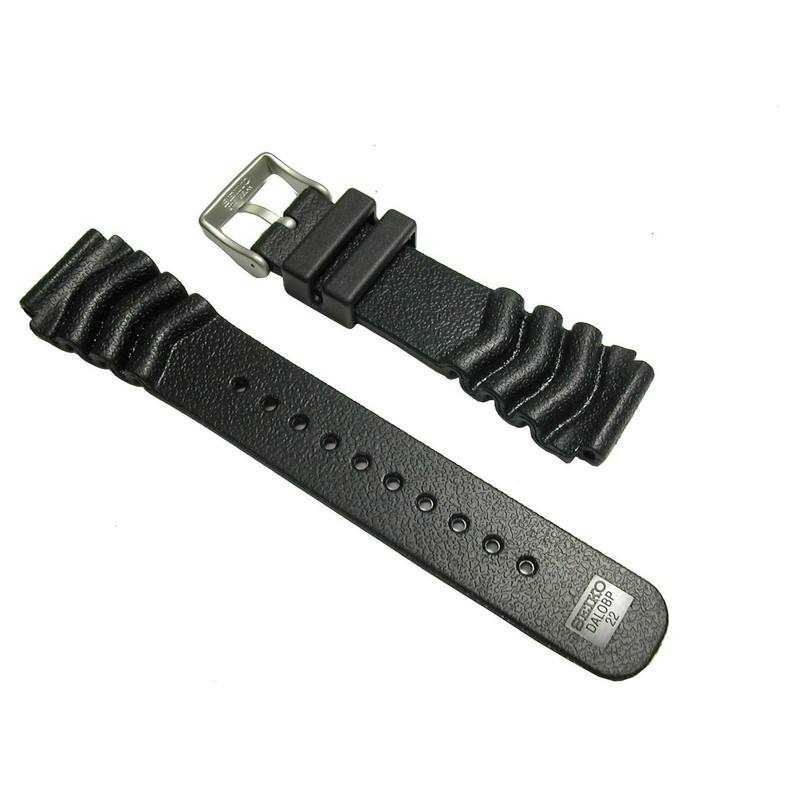 SEIKO Genuine Divers Urethane Rubber Watch Band DAL0BP 22mm