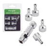 Fengda Airbrush Quick Release Disconnect with G1/8" 4PCS Male Fittings