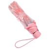 TOPINCN Folding Umbrella with Cherry Blossom Pattern, Pink, for Outdoor