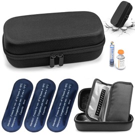 TOPOST Hielera para Insulina para Viaje, Bolsa y Estuche Hielera Pequeña