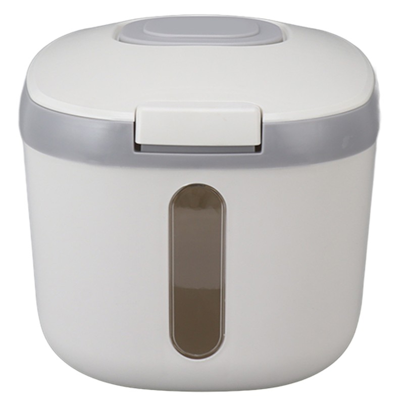 Rice Container Bug Proof Odorless Airtight Rice Box with Clear