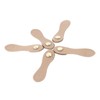 5 Set Leather Snap Buckles Soft Wearable DIY Sewing Leather