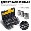 Bolt Extractor Kit, 14 PCS Impact Bolt & Nut Remover