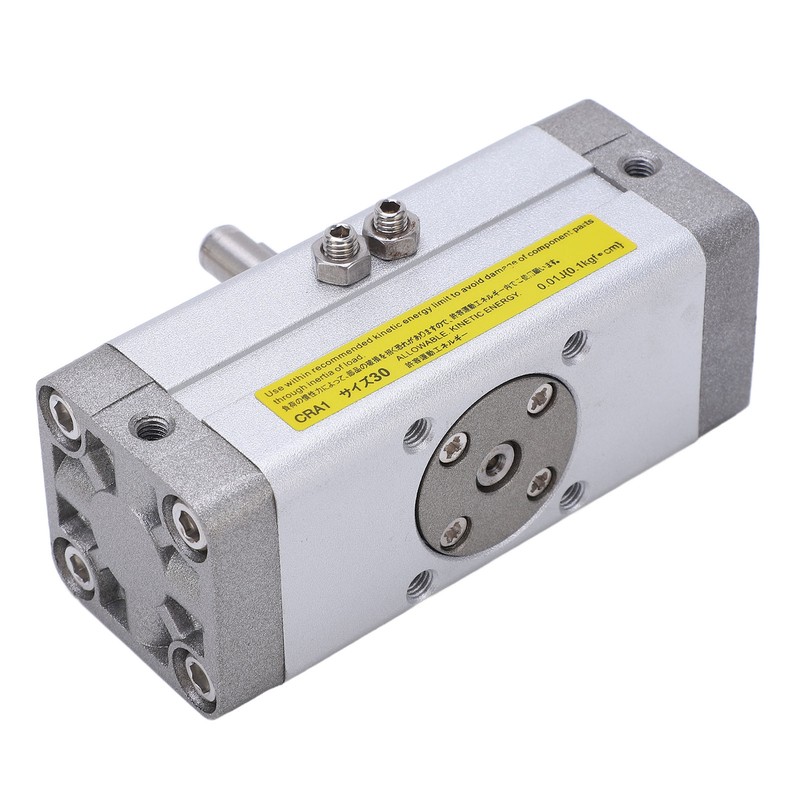 Pneumatic Rotary Actuator Aluminum Alloy Double Sealing Powerful Rack Type