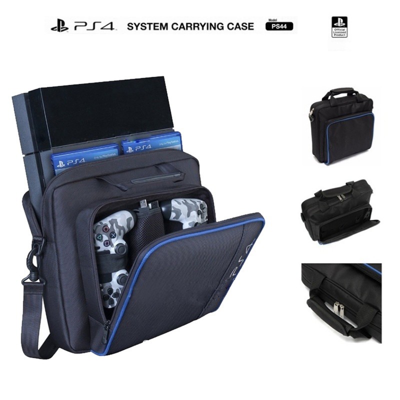 For Pro Slim Game Sytem Bag For 4 Console Shoulder