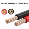 YACSEJAO 14AWG SAE Y Splitter Cable 2FT SAE 1 to