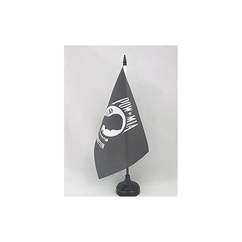 AZ FLAG USA Pow Mia Remember Table Flag 5'' x