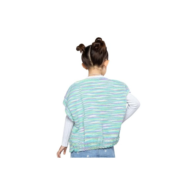 ESTAMBRE ALASKA MATIZADO 5PZAS 100G C/U MISMO COLOR (901 Cebra)