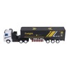 Container Truck Toy High Simulation Extended Carriage Container Trailer Model
