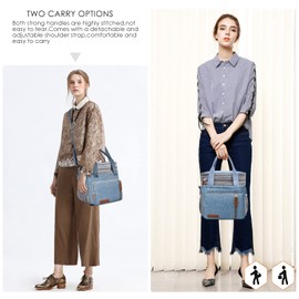 MIYCOO Kühltasche Lunchtasche für Männer und Frauen - Doppeldecker Lunchtasche, Mittagessen Tasche - Auslaufsichere Picknicktasche für Erwachsene für Campen, Picknick, Grillfest, Büro