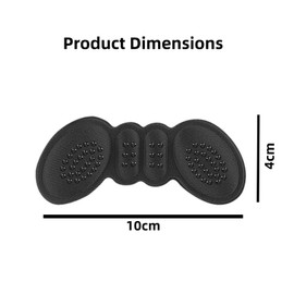 LuojinLuoda Heel Pads for Shoes for Loose Shoes, Heel Grips Liner, Heel Protectors for Women & Men, Heel Inserts Breathable Design Prevent Slip and Blister (Black+apricot, One Size)