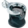 Kuryakyn 1422 Motorcycle Handlebar Accessory: Drink/Cup Holder with Mesh Basket,