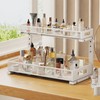 2 Pack 19IN Depth Under Sink Storage Organizer, Large 2-Tier