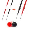 4 Pack 2mm Extended Needle Test Probes, 600V/10A Non-Destructive Multimeter