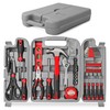 Hi-Spec 54pc Red Household Tool Kit – Essential DIY Hand