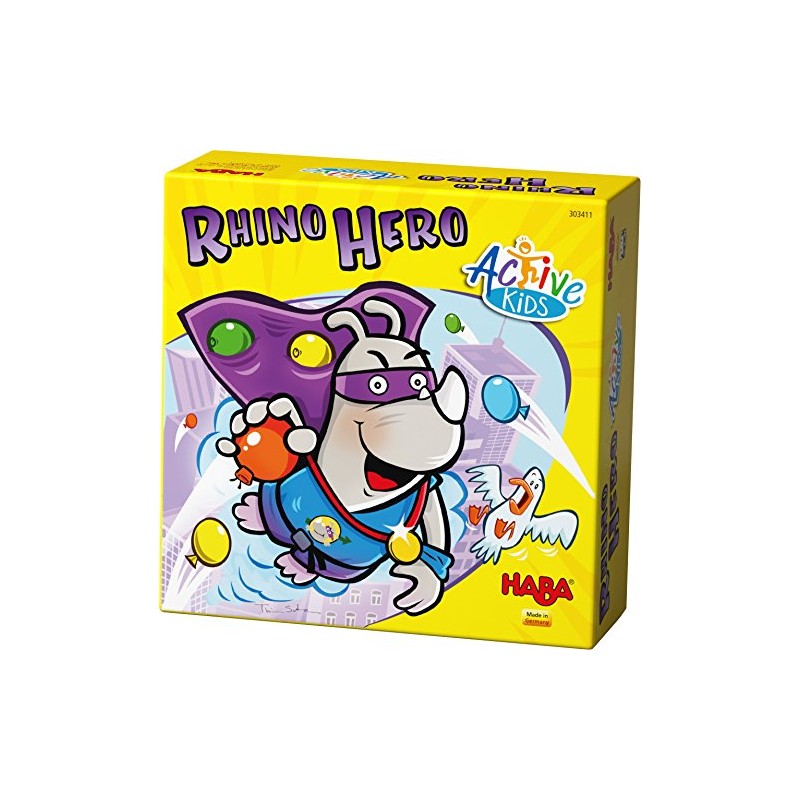 HABA 303411 Rhino Hero – Active Kids, Spiel