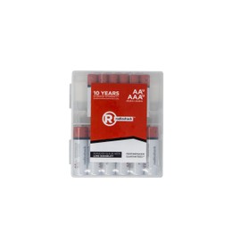 RadioShack 24 Count Alkaline Mixed Battery Pack 12 AA 12 AAA