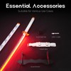 RENGENG Light Up Rengoku Sword, 40 Inches Rechargeable Plastic Anime