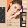 Gevlonecirly Shadow Highlights Nose Shadow 5 Colors with Matte Highlighter