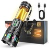 Rechargeable Flashlights High Lumens 10000, Super Bright LED Flash Light