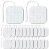 TENS Machine Pads, 24 Pcs 50 x 50mm TENS Pads