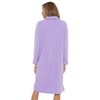 Undercover Ladies Zipped Soft Fleece Dressing Gown LN730 Lilac 22-24