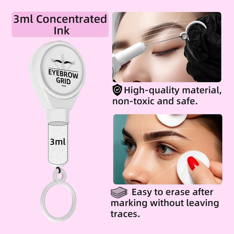 ATOMUS Eyebrow Mapping String Scalable Reusable Eyebrow Mapping Ink String