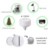 GREENCYCLE 10A Wireless Remote Control Outlet Plug Kit, Open Space