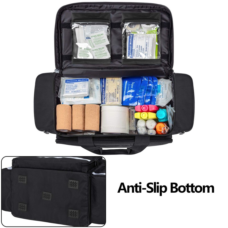 Trunab First Aid Bag Empty Medical Duffel First Responder Trauma