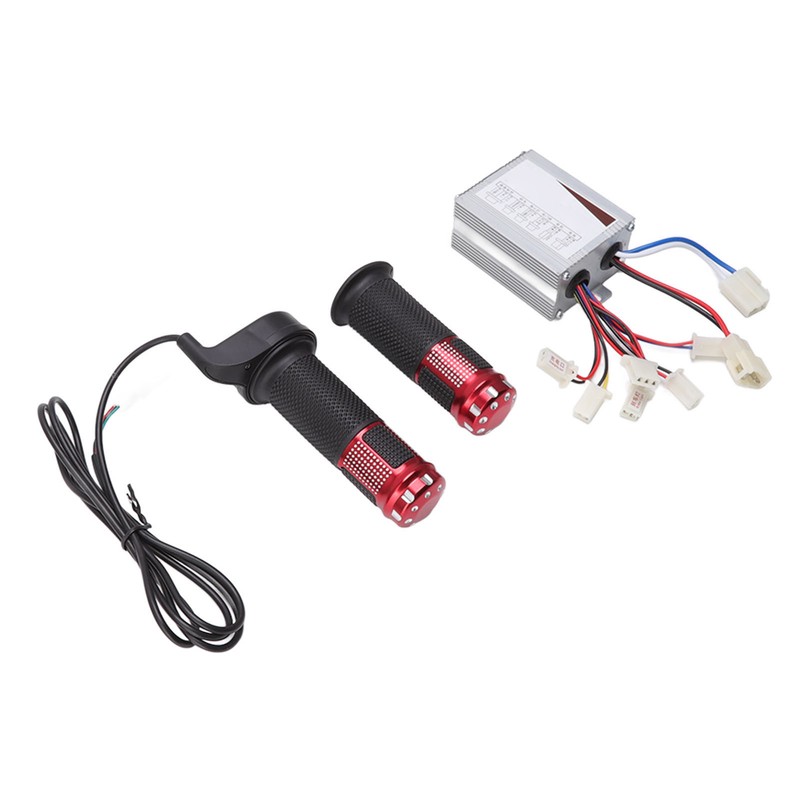 Brushed DC Motor Speed Controller 24V 350W With Throttle Grip