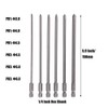 Yakamoz 6Pcs 1/4 Hex Shank Magnetic Cross Phillips Screw Head