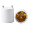 2 Pack JACKYLED GU24 to E26 Adapter, Up to 392℉